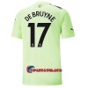 Virallinen Fanipaita Manchester City De Bruyne 17 Kolmas Pelipaita 2022-23 - Miesten